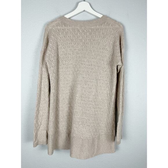 Cortland Park Cashmere Cable Boat Neck Sweater - Picture 2 of 11